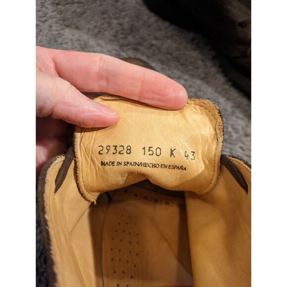 Camper Waxed Suede Brown Chukka Ankle Boots Brown EU 43 / USA 10 - Picture 6 of 8